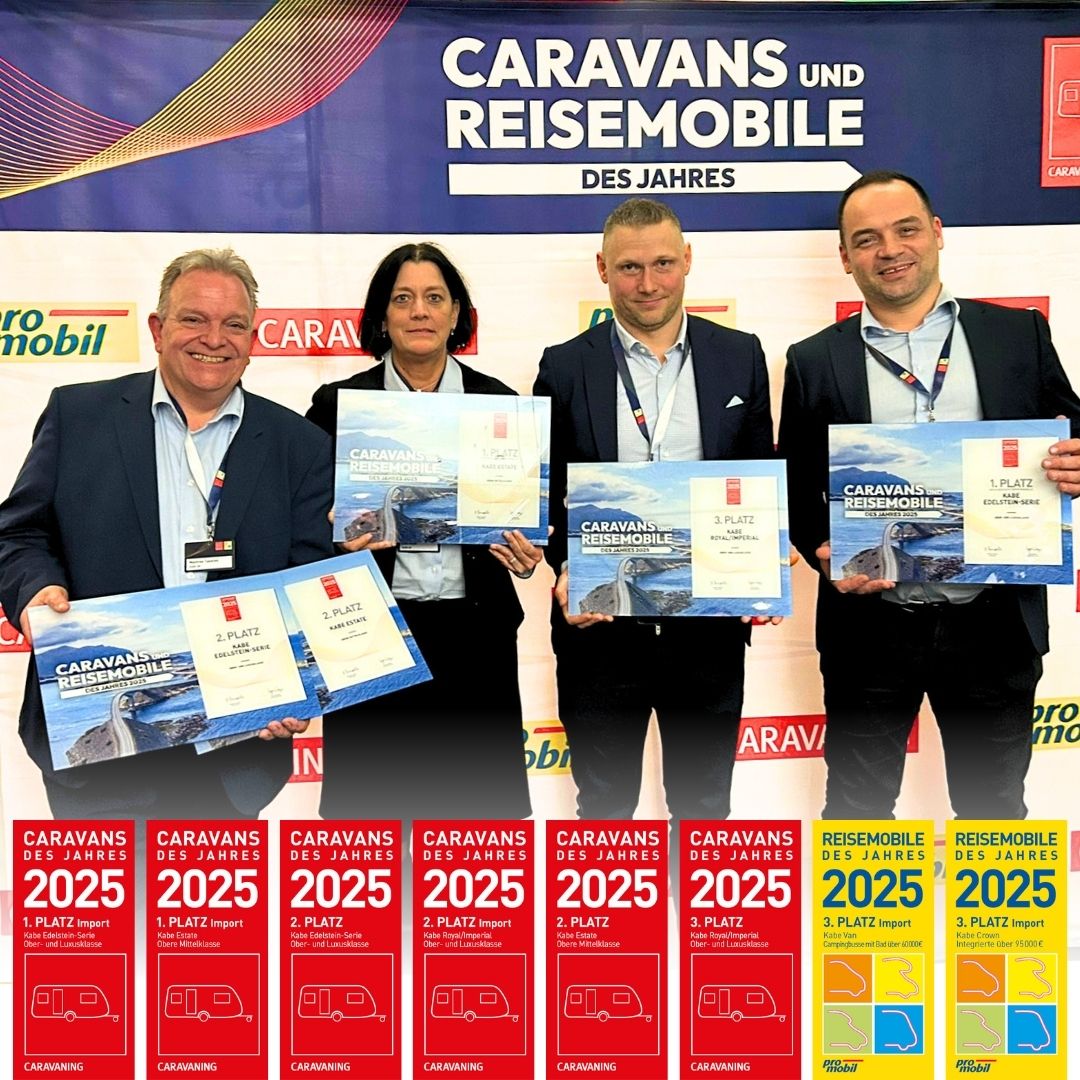 Caravan des jahres - KABE Team